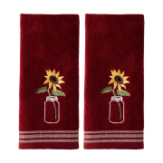 Khăn Bông Thêu Hình Ảnh Làm Quà Tặng